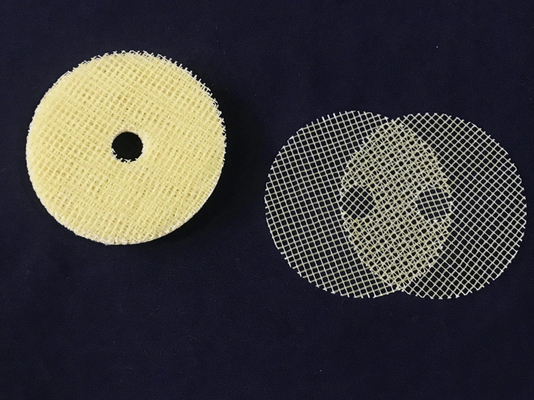 High Quality Fiberglass Resin Reinforced Non-Alkali Twist Woven Mesh Discs